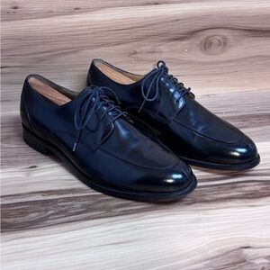 Cole Haan Grand.Os Carter black leather lace-up split toe Oxford size 12